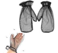Kiuiom Gants Anti-Moustiques,Gants Résistants Aux Insectes,Gants En Maille,Gants Filet Pour Protection Extérieure Anti-Insectes,Gants Anti Moustique Pour Camping,Pour Cyclisme Randonnée Pêche