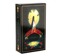 Kiuiom Tarocchi Streghe, Divinazione Waite - Tarocchi Olografici per Principianti, Carte del Destino, Strumenti di Divinazione (127#)