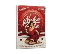 KIUYGPPJ Poster decorativo da parete su tela, motivo: Fallout 4, New Vegas, stampa moderna, per camera da letto, per camera da letto, 40 x 60 cm