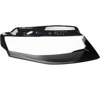 KIUYNHMSI Auto Alloggiamenti Fari Anteriori per Audi A4 A4L B8 2009 2010 2011 2012, Protettore in Vetro di Fari del Veicolo Copri Faro Anteriore Alloggiamenti,A/Right