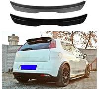 KIUYNHMSI Auto Spoiler Posteriori per Fiat Grande Punto Abarth 2007 2008 2009 2010, Alettone Posteriore Rear Trunk Alettone Tuning Accessori,A/Carbon Look