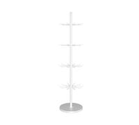 KIUYTQQ Supporto per Collana Girevole a 4/5/6/7 Livelli, espositore per Albero per Calzini, Cappelli, Sciarpe, Anelli, Pantofole, espositore per Gioielli Girevole