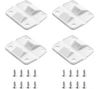 Kivivaka 4 cerniere in plastica da campeggio con chiusura a vite per refrigeratori Coleman, parti di ricambio per stoccaggio esterno