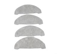 Kivivaka 4 panni di ricambio per mocio, riutilizzabili e lavabili, in microfibra, set per aspirapolvere Vexilar per robot aspirapolvere W9