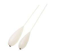 Kivivaka 4 pezzi bianco argento acrilico per galleggianti Bombarda 15 g 30 g controller in linea lunga distanza carpa pesca trota