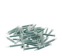 Kivivaka 50 punte per miscelazione epossidica 2K, ugelli statici per pistole, 16 nodi per dispenser di colla AB, lunghezza 83 mm