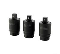Kivivaka Adattatore di coppia resistente 3/8 Drive Socket Extender per lattine di plastica 25 35 40 Nm - Riparazioni domestiche (3PCS)