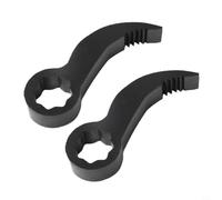 Kivivaka Adattatore per barra di leva resistente adatta a chiavi da 1,3 cm e 1 cm, in acciaio temperato per attacco piede di porco per demolizione automatica (1,3 cm)