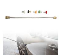 Kivivaka Bacchetta per idropulitrice da 40,6 cm con connessione M22-14 mm | Il kit di lancia spray include 5 ugelli a connessione rapida per pulitori elettrici