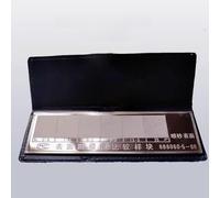 Kivivaka Campione di confronto di rugosità per prova di rugosità superficiale, lega di stagno, 8x10x3 cm, specifiche facoltative Ra0.8-6.3um a brillamento di sabbia Ra0.012-0.8um