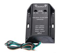 Kivivaka Car Audio Speaker per RCA Converter Adapter High Low Level Output Bass Control Unit