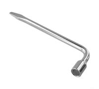 Kivivaka Chiave a bussola telescopica resistente regolabile da 17/19/21 mm, per riparazione pneumatici di auto, camion, acciaio 45# (17 mm)