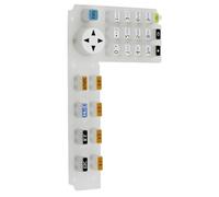 Kivivaka Chiave di plastica dello schermo LCD del silicone morbido per la stazione totale TS02 TS06 TS15 GM52 IM52 ES602G GTS1002 NiK N2 N5 K2, RJP-IM55 Modello A