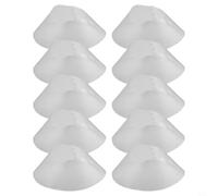 Kivivaka Confezione da 10 filtri antigrasso per cappa compatibile con Sakura serie SCR, rete per trappola dell'olio in ferro da 19,5 x 19,5 cm, accessori per elettrodomestici da cucina