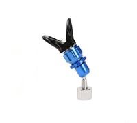 Kivivaka Connettore per utensili spray resistente, testa regolabile a 180°, design antigoccia, filettatura in acciaio inox, colore blu (B)