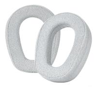 Kivivaka Cuscinetti di ricambio in tessuto compatibili con cuffie da gioco Logitech G321, comodi cuscini nero grigio per uso prolungato (20A92)