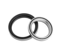 Kivivaka Cuscinetti superiori e inferiori per bicicletta, 30,5 x 41,8 x 8 mm e 40 x 51,8 x 8 mm, in acciaio, per biciclette Ridley Noah/Fenix/Excalibur, confezione da 2