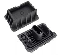 Kivivaka Cuscinetto per cric auto per BMW E82 E90 per F10 F07 F02 E84, copertura di supporto in gomma per punto di sollevamento OEM 51717237195, nero (2 pezzi)