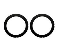 Kivivaka Guarnizione in silicone per anello Nuova per macchine da caffè Simonelli, 72 mm x 57 mm x 7,1 mm, nero, compatibile con modello Oscar, 1 confezione da 2 pezzi