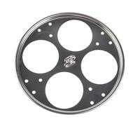 Kivivaka Ispessito per uova a vapore in acciaio inox e per mini torte, pentola da cucina da 20 cm, argento