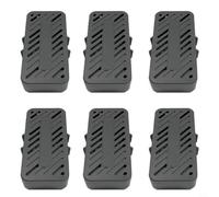 Kivivaka Kit di rimozione Qua10 Roller e per X50 per Pro Tracked for Edition Robot per aspirapolvere, argento per moduli deodoranti ionici, installazione semplice per parti di ricambio (6 pezzi)