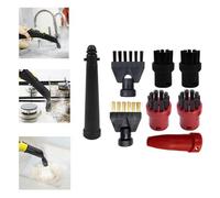 Kivivaka Kit di spazzole per pulitore a vapore, 8 pezzi, per Karcher SC1-SC5, accessori in nylon resistente, con ugello esteso per la pulizia profonda delle piastrelle