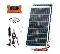 Kivivaka Kit pannello solare portatile da 40 W, resistente alle intemperie con porta di tipo C per alimentazione esterna (10A)