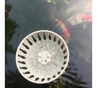 Kivivaka Koi - Schiumatore per laghetto efficiente, per controllo | Installare lo skimmer dello scarico degli stagni koi, angolo di oscillazione regolabile del collettore dei detriti di