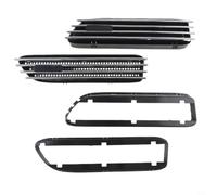 Kivivaka Lato per griglia di sfiato parafango argento nero per BMW E46 per m3 2001-2006 OE 51137895913 51137895914