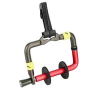 Kivivaka Lega di alluminio Pesca a Mosca Tippet e Leader Spool Organizer | Con scanalatura autofilettante, manica luminosa pesca notturna, porta lenza a secco portatile con clip per zaino o essere