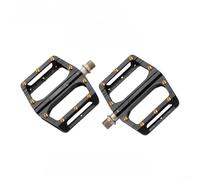 Kivivaka per CNC Lega di Alluminio per Pedali Della Bicicletta, Montagna Cuscinetto Sigillato per Pedali Bici con 20 Punte Antiscivolo, 105x95mm, Nero Oro