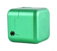 Kivivaka Porta gesso da biliardo in lega di alluminio, custodia magnetica per punta da biliardo, protegge dall'umidità, rosso (verde)