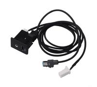 Kivivaka Presa di ingresso AUX per auto e cavo per Nissan per frontiera per Kicks per NV, cablaggio di prolunga 4+8 pin, per OEM 28023-4BA0A