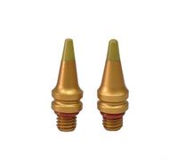 Kivivaka Punta della penna per riparazione automatica delle ammaccature in lega di alluminio, robuste teste intercambiabili PAI, design con filettatura M8 per fissaggio Ding del veicolo, oro leggero