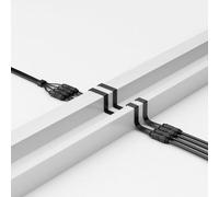 Kivivaka PV Cavo Solare Feedthrough 50cm Design Piatto 1 Paio Balcone Centrale Elettrica per Porta Finestra Montaggio 4mm2 6mm2 Ossidazione Rame