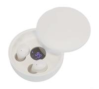 Kivivaka SK26 5.4 - Auricolari invisibili per mini cuffie intrauricolari con microfono HD, impermeabili IPX5, per sport durante il sonno, 4 ore di riproduzione (bianco)