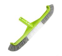 Kivivaka Spazzola per piscina da 43 cm con setole in nylon denso, detergente antigraffio per vinile e superfici verniciate, adatta per aste standard