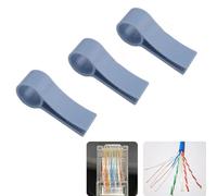 Kivivaka Strumento di storsione per cavi CAT5, CAT6, CAT7, raddrizzatore di | Coppia separatore per terminazione Ethernet veloce, strumento manuale in plastica leggera, confezione da 3