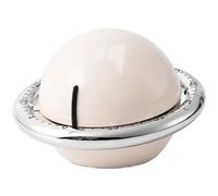 Kivivaka Timer da cucina meccanico con base magnetica e allarme forte da 72 dB per cucinare, studiare, fare esercizio fisico, non richiede batteria, nero bianco