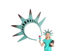 kivrimlarv 4th of July Statue of Goddesses Costume, Lightweight Patriotic Outfit, Holiday Event Accessory Prop for Independence Day, School Celebrations, Halloween Costume, 1 Set