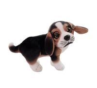 kivrimlarv Animal Plush - Puppy Stuffed Doll, Compact Size Dog Figure with Cuddly Shape, Textile Plush Toy with Fine Stitching, Decorative Accent Comfort Look, Student Teacher Gift Use