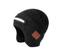 kivrimlarv Berretto senza fili | Ricaricabile lavorato a maglia caldo - Berretto senza fili con luce LED - per palestra, viaggi, pendolari, escursionismo, ciclismo, uomini, donne, ragazzi, ragazzi