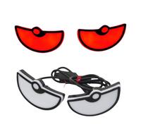 kivrimlarv Car LED Lights - 2-Piece Dynamic Waterproof Windshield Eye Lights | Bright Vehicle Accessory for Night Driving Travel Commuting Safety Use on Truck Sedan SUV RV Cars