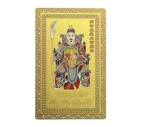 kivrimlarv Chinese card - Chinese new year card | Portable Tai Sui Good Luck Charm, Wallet Harmony fengs shuid Enhancer, Spiritual Energy Protection talismans Wealth Booster, Protection amulets