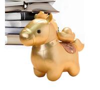 kivrimlarv Chinese Horse Plush - Lucky Animal Doll for New Year Celebration | Adorable Soft Toy with Fine Stitching, for Birth Year Collectors and Home Festive Displays 5.92 in