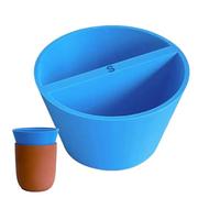 kivrimlarv Clay Rim Rounder Tool - Ceramic Edge Smoother for Pottery Wheel Work Hand Molding | High Precision Shaping Instrument with Curved Ends, Craft Tool for Artists and Sculptors