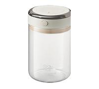 kivrimlarv Coffee Bean Storage, Glass Vacuum Coffee Canister, Leak Proof Coffee Canister, Airtight Coffee Storage Container, Coffee Bean Container, Vacuum Coffee Storage for Beans, Tea, Flour