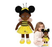 kivrimlarv Cute Design Fairy Doll, Adorable Dolls for Girls, Decorative Stuffed Fairy Figure, Huggable Throw Pillow Doll 20x43cm for Children, Kids, Indoor, Outdoor, Multicolor