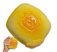 kivrimlarv Fidget Squeeze Toy - Stress Relief Squishy, Slow Rising Bread with Soft Touch Texture, Gadget featuring Pocket Size Design, Sensory Plaything Set, Calming Hand Exercise