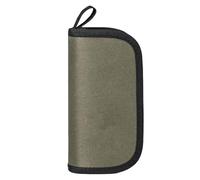 kivrimlarv Fishing Lure Organizer, Fly Tackle Storage Case, Compact Gear Binder, Waterproof Fishing Wallet, Multiple Pockets, Portable, Perfect for Freshwater and Saltwater Use